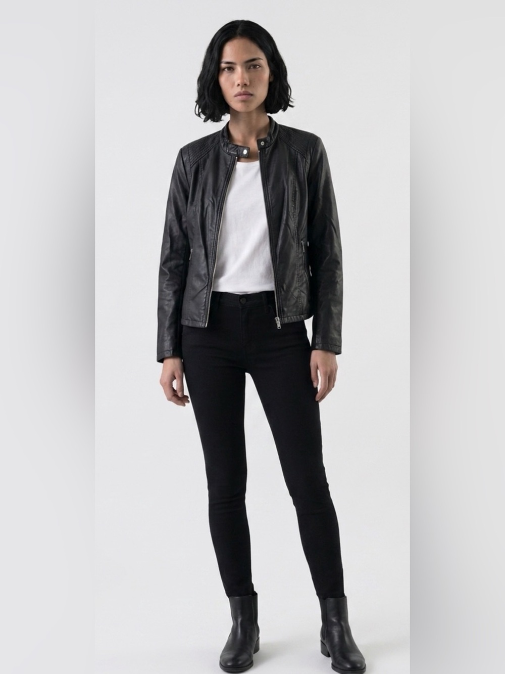 Express faux leather jacket X large